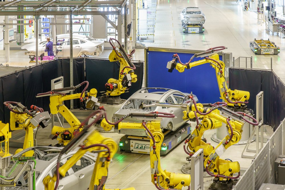 Inspektionsanlage mit zwei Stationen