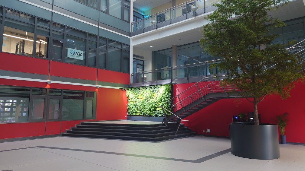 Gebäude INB Vision innen